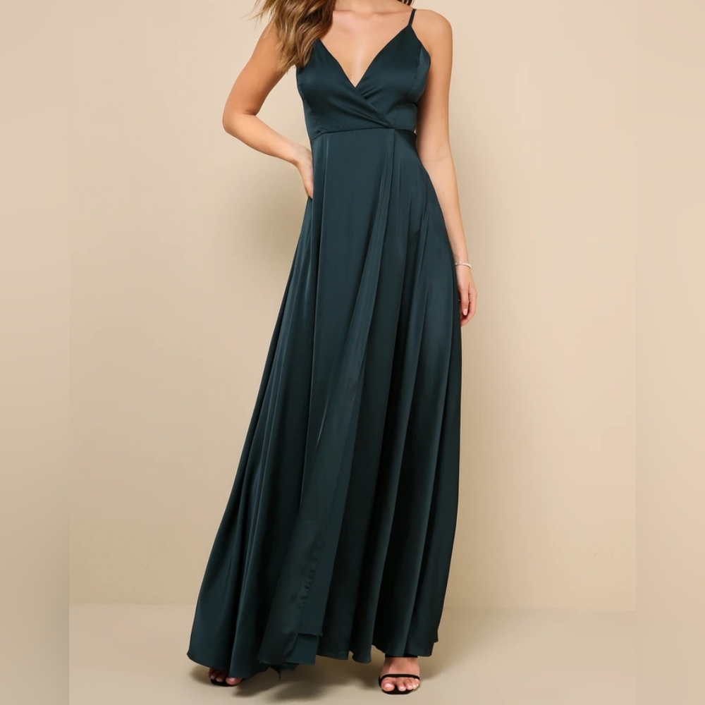 Elegant Green Prom Dress